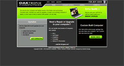 Desktop Screenshot of daktronix.com